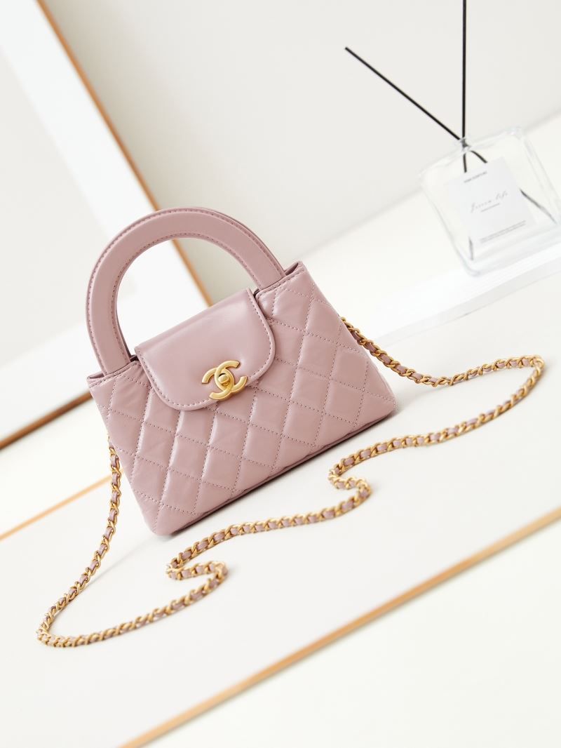Ch**el top handle bags